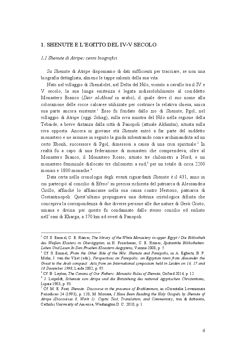 Anteprima della tesi: La demonologia di Shenute, Pagina 4
