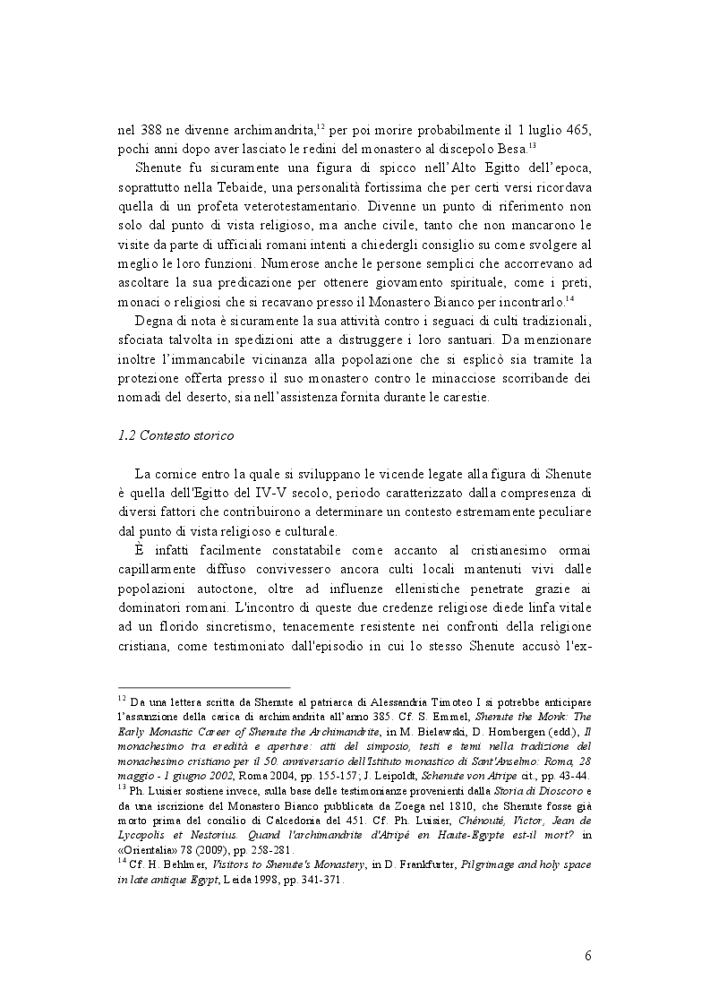 Anteprima della tesi: La demonologia di Shenute, Pagina 6