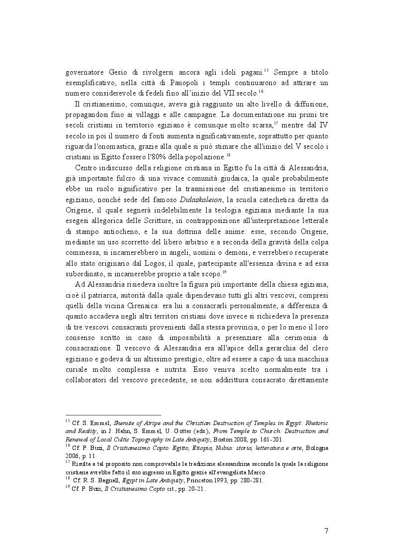 Anteprima della tesi: La demonologia di Shenute, Pagina 7