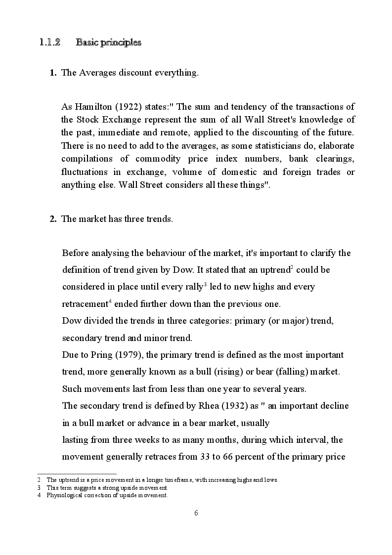 Estratto dalla tesi: How to build a trading system: theory and implementation