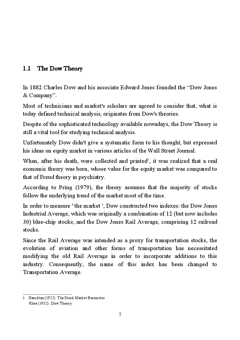 Anteprima della tesi: How to build a trading system: theory and implementation, Pagina 7