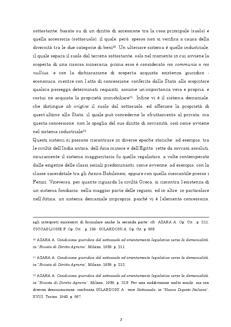 Anteprima della tesi: Il regime giuridico delle grotte, Pagina 8