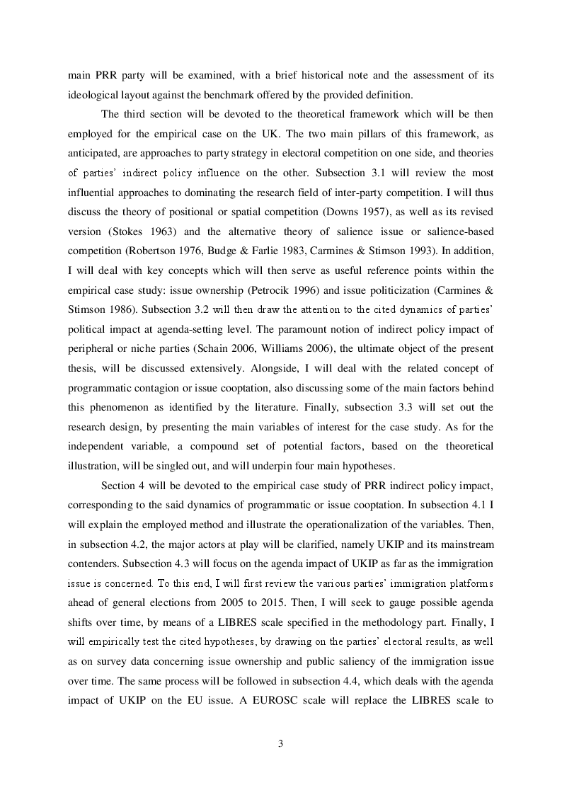 Anteprima della tesi: The Populist Radical Right in Western Europe: Ideology and Agenda Impact on International Issues, Pagina 4