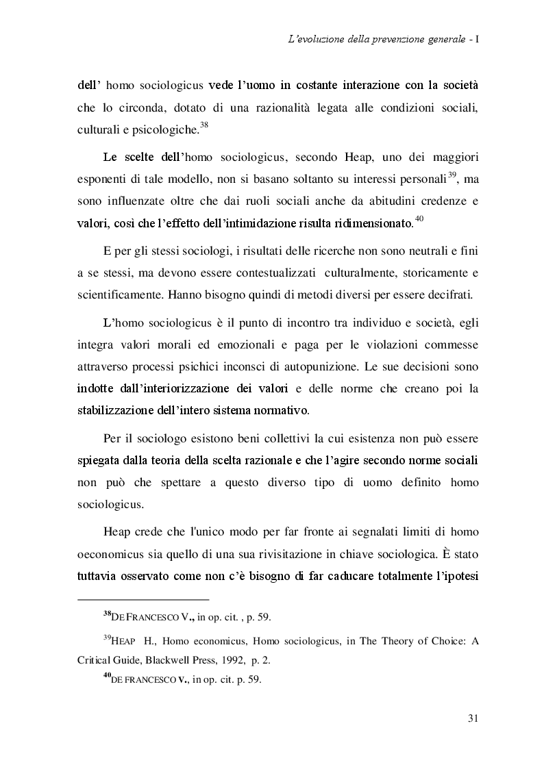 Estratto dalla tesi: Riflessioni sulla prevenzione generale