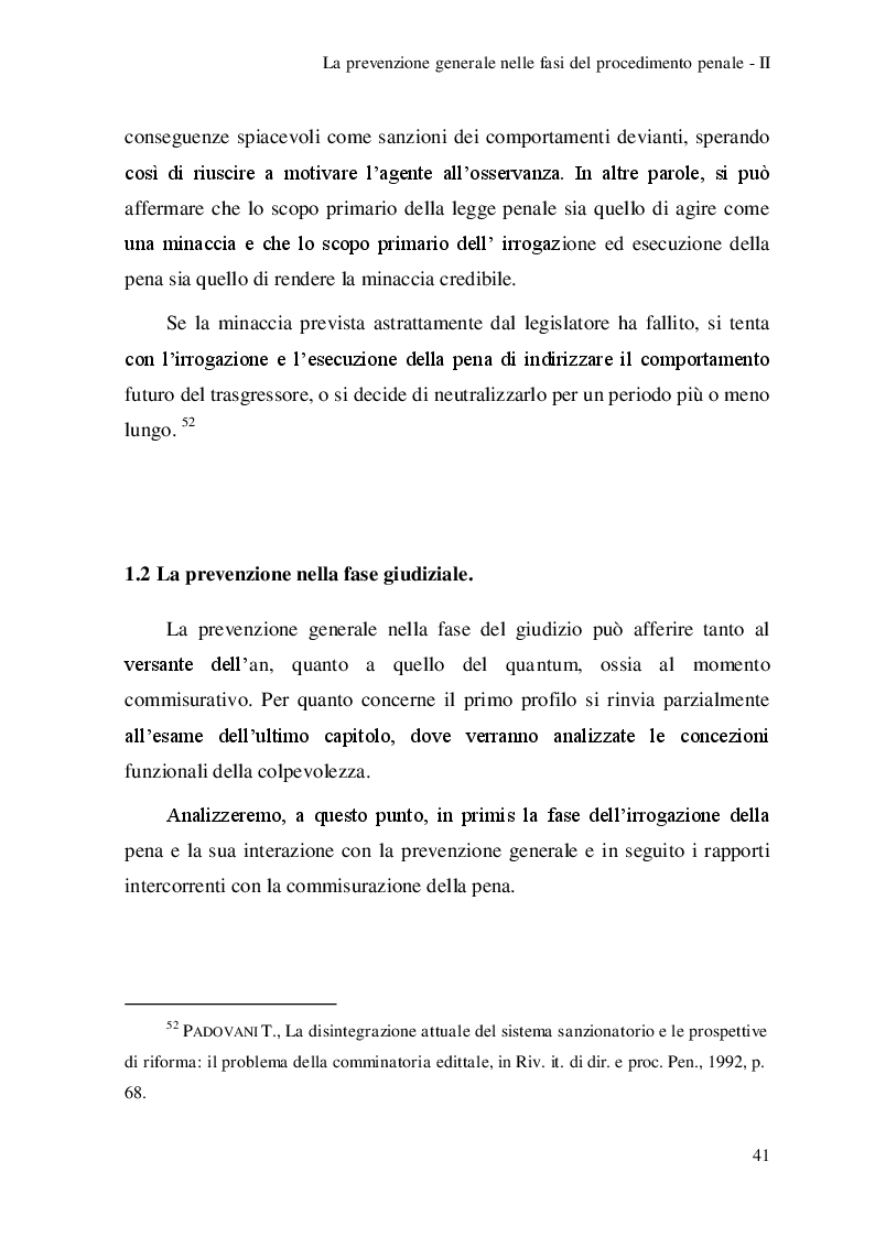 Anteprima della tesi: Riflessioni sulla prevenzione generale, Pagina 6