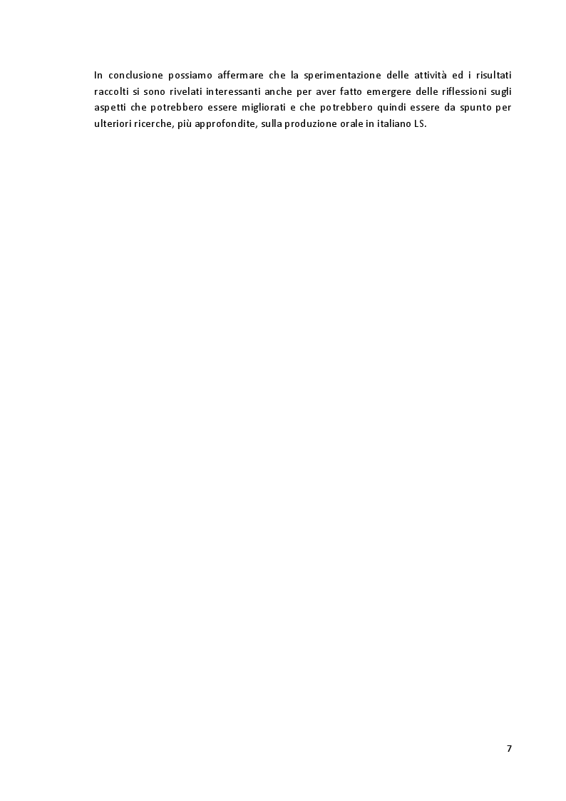 Anteprima della tesi: Aspetti fonetico-fonologici nel parlato di apprendenti francofoni: dalla ricerca alla proposta didattica in italiano LS, Pagina 5