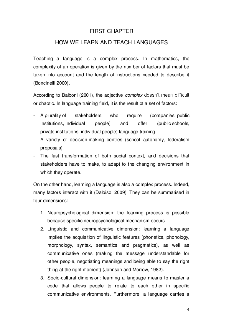 Anteprima della tesi: Comparing Game-based and Grammar-translation methods: the simple present tense in A1-A2 learners of English, Pagina 5