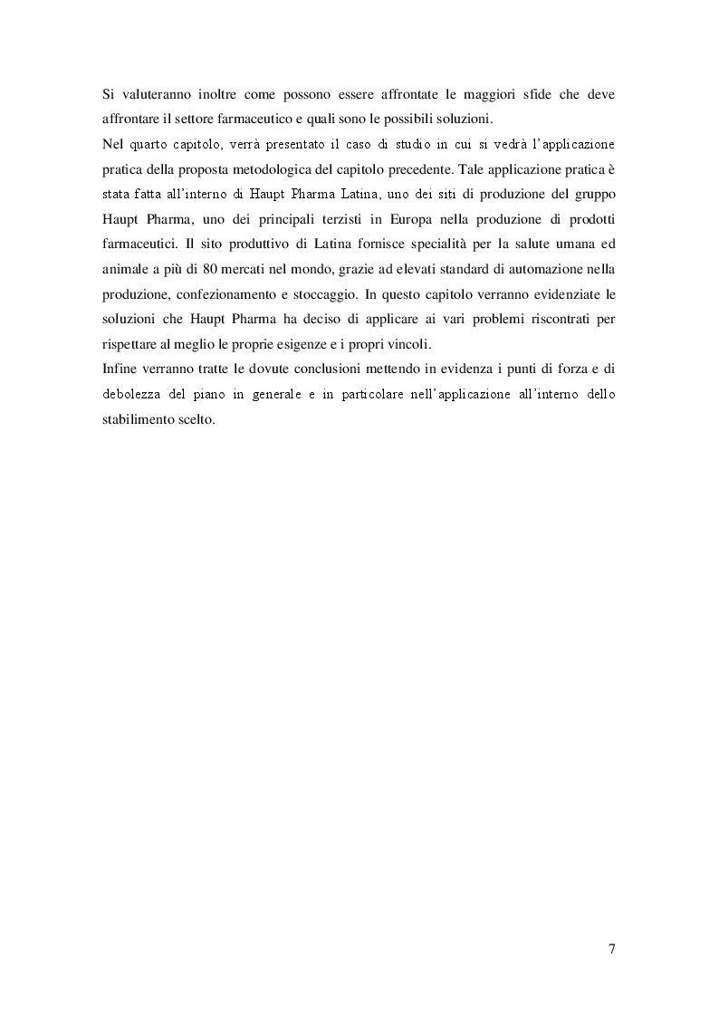 Anteprima della tesi: Sviluppo del Business Continuity Plan nel settore farmaceutico: il caso Haupt Pharma, Pagina 4
