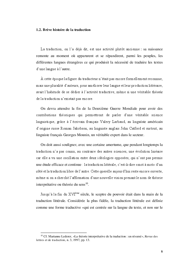 Anteprima della tesi: Boumkoeur de Rachid Djaïdani, traduction et commentaire critique, Pagina 7
