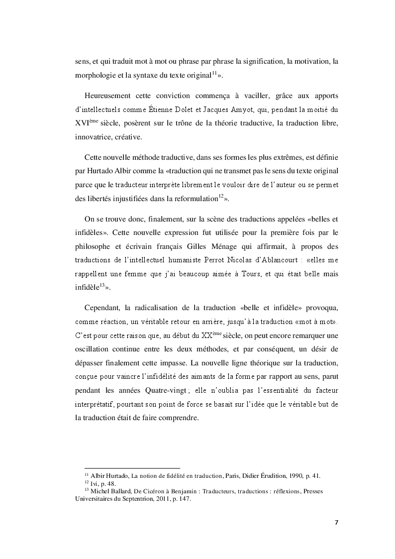 Anteprima della tesi: Boumkoeur de Rachid Djaïdani, traduction et commentaire critique, Pagina 8