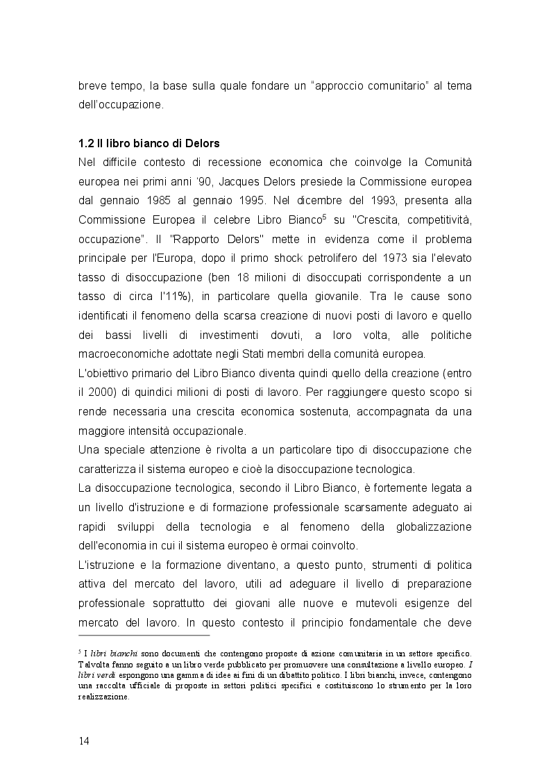 Anteprima della tesi: Stages ultima frontiera del precariato, Pagina 10
