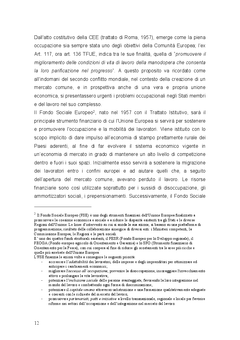 Anteprima della tesi: Stages ultima frontiera del precariato, Pagina 8