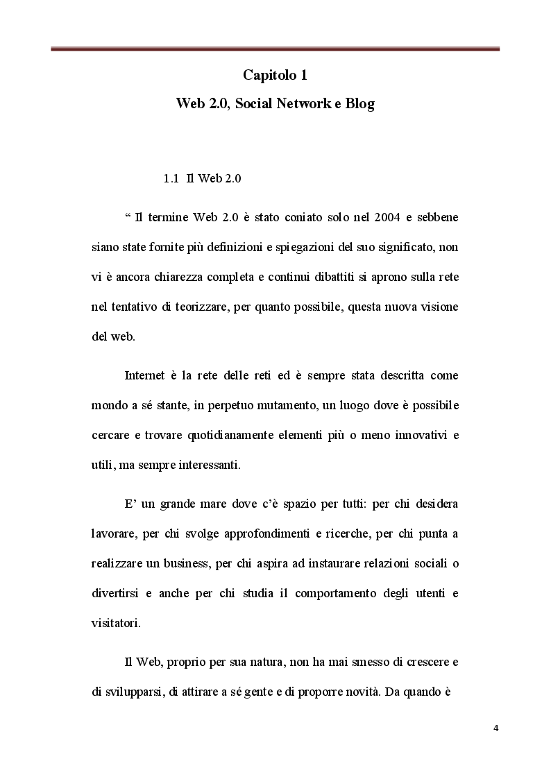Anteprima della tesi: Il social networking nel lifelong learning, Pagina 5