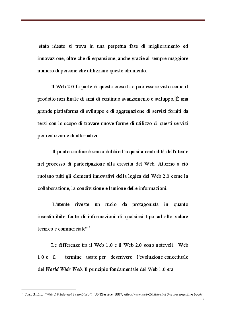 Anteprima della tesi: Il social networking nel lifelong learning, Pagina 6