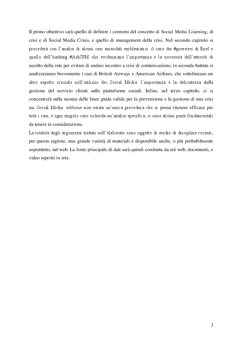 Anteprima della tesi: Social Media e Ascolto della Rete , Pagina 3