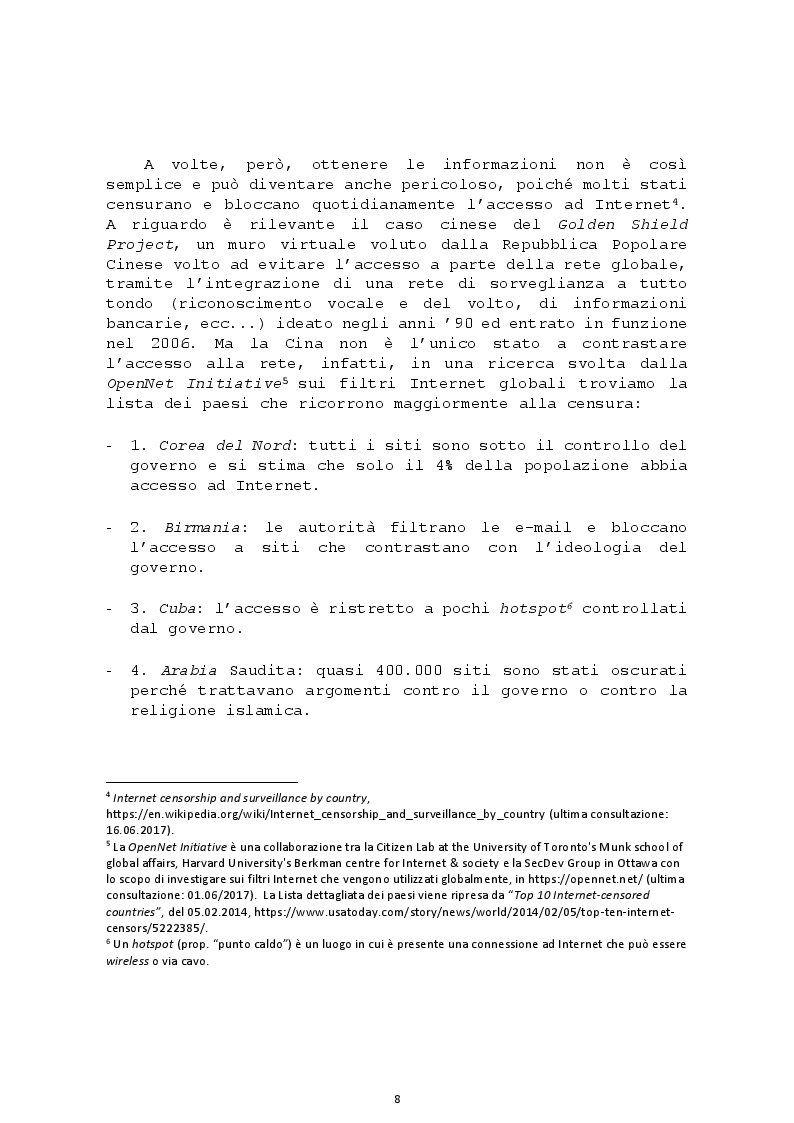 Anteprima della tesi: L'altra faccia della rete: le Criptovalute e il Deep Web, Pagina 5