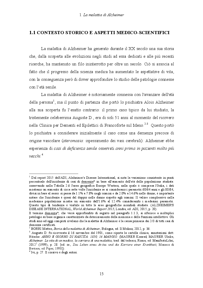Anteprima della tesi: Malattia di Alzheimer e Ikebana. Studio sull'impiego dell'arte giapponese del disporre i fiori nell'attività di sostegno educativo alla persona malata., Pagina 8