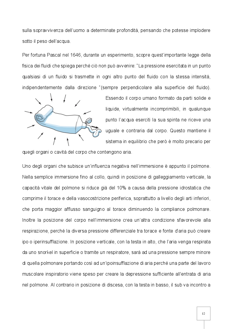 Estratto dalla tesi: La Patologia da Decompressione (PDD) nel subacqueo: studio retrospettivo degli incidenti trattati in camera iperbarica