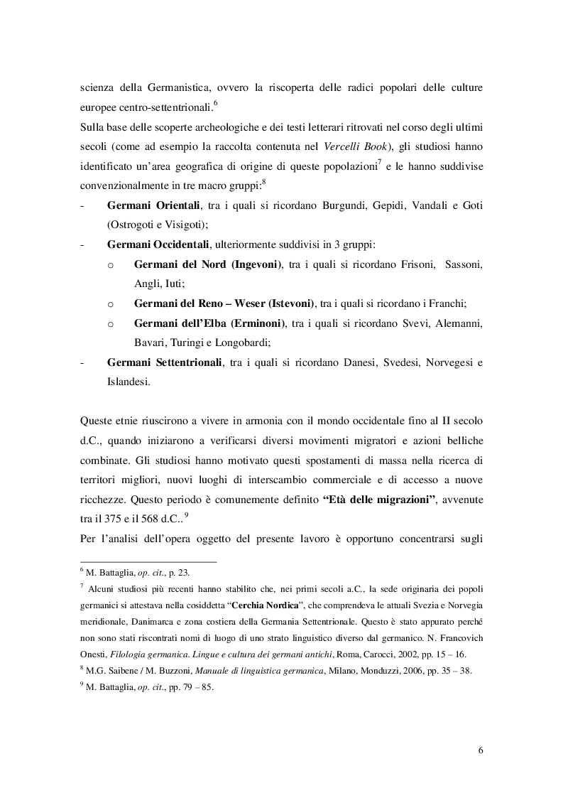 Anteprima della tesi: Cristianesimo e Cynewulf: analisi del lessico cristiano nell'opera “Sant'Elena”, Pagina 4