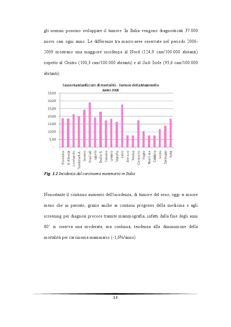 Anteprima della tesi: Ruolo protettivo degli Androgeni sulla crescita di cellule di carcinoma mammario indotta da miR-21, Pagina 9