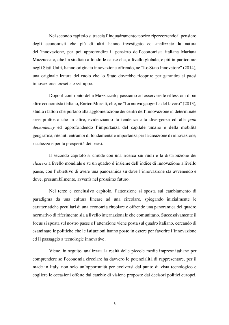 Anteprima della tesi: Nuove geografie dell'innovazione: quali ruoli per l'economia circolare?, Pagina 3