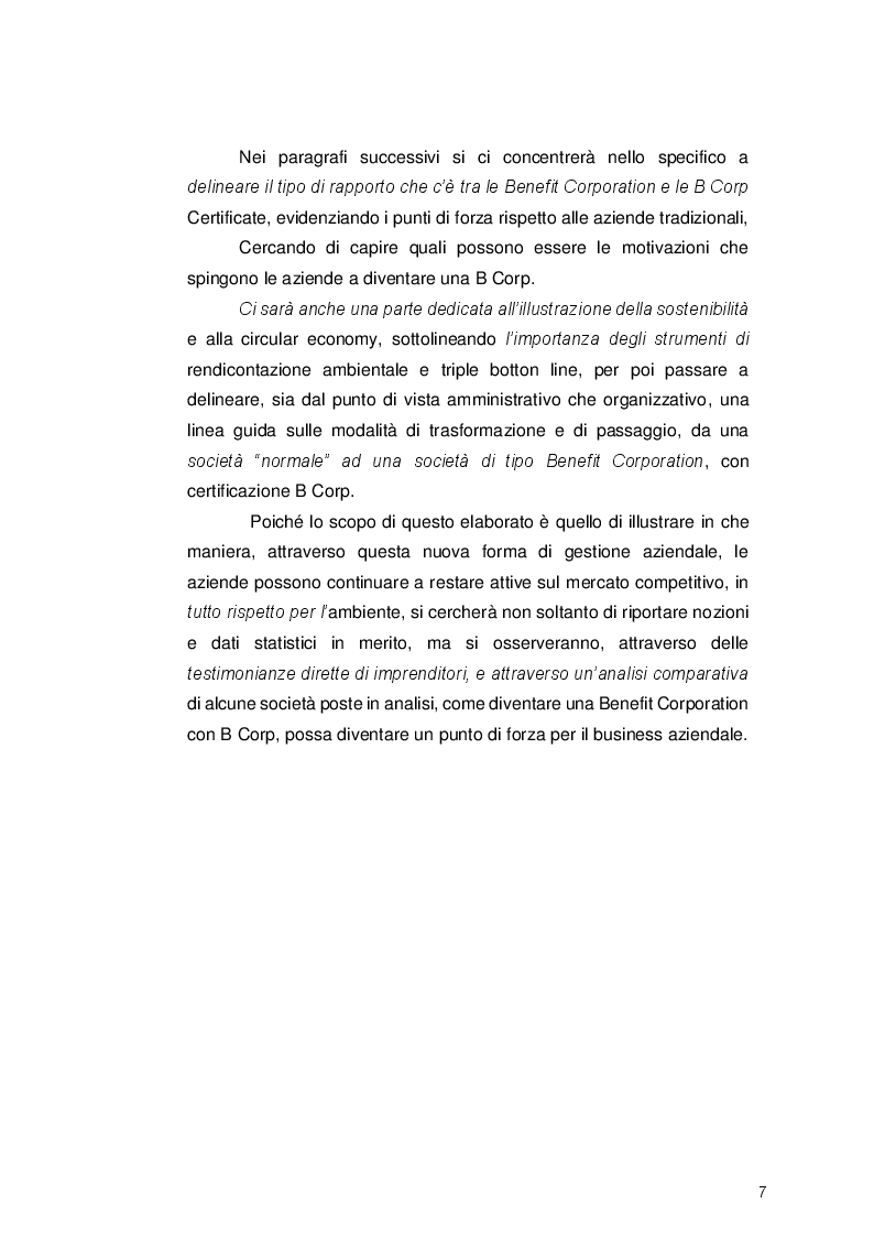 Anteprima della tesi: Le Benefit Corporation: applicazione della certificazione B Corp come strumento per veicolare lo sviluppo sostenibile, Pagina 4