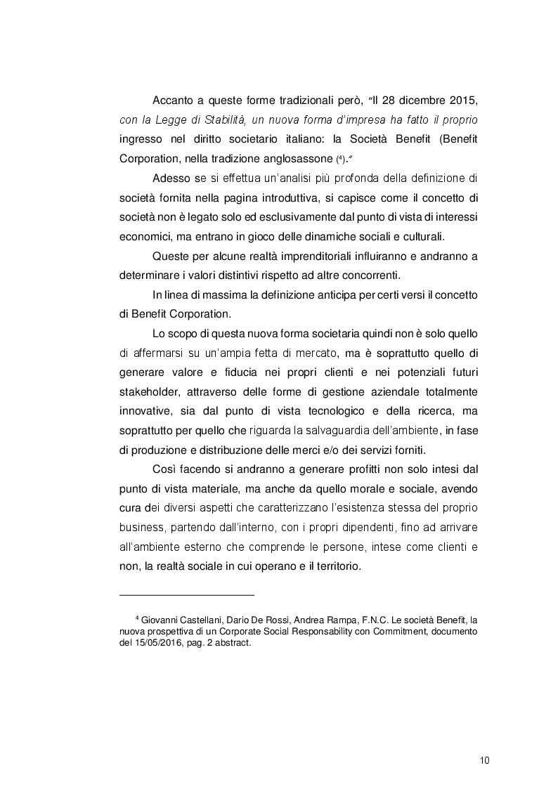 Anteprima della tesi: Le Benefit Corporation: applicazione della certificazione B Corp come strumento per veicolare lo sviluppo sostenibile, Pagina 7