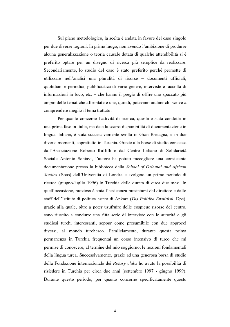 Anteprima della tesi: Lo spazio geopolitico turco e il crollo dell’Urss. La politica regionale della Turchia nella Transcaucasia e nell’Asia centrale., Pagina 4