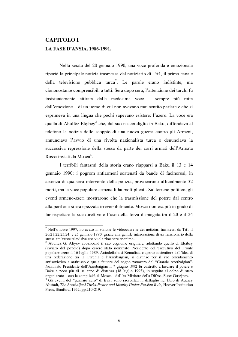Anteprima della tesi: Lo spazio geopolitico turco e il crollo dell’Urss. La politica regionale della Turchia nella Transcaucasia e nell’Asia centrale., Pagina 6