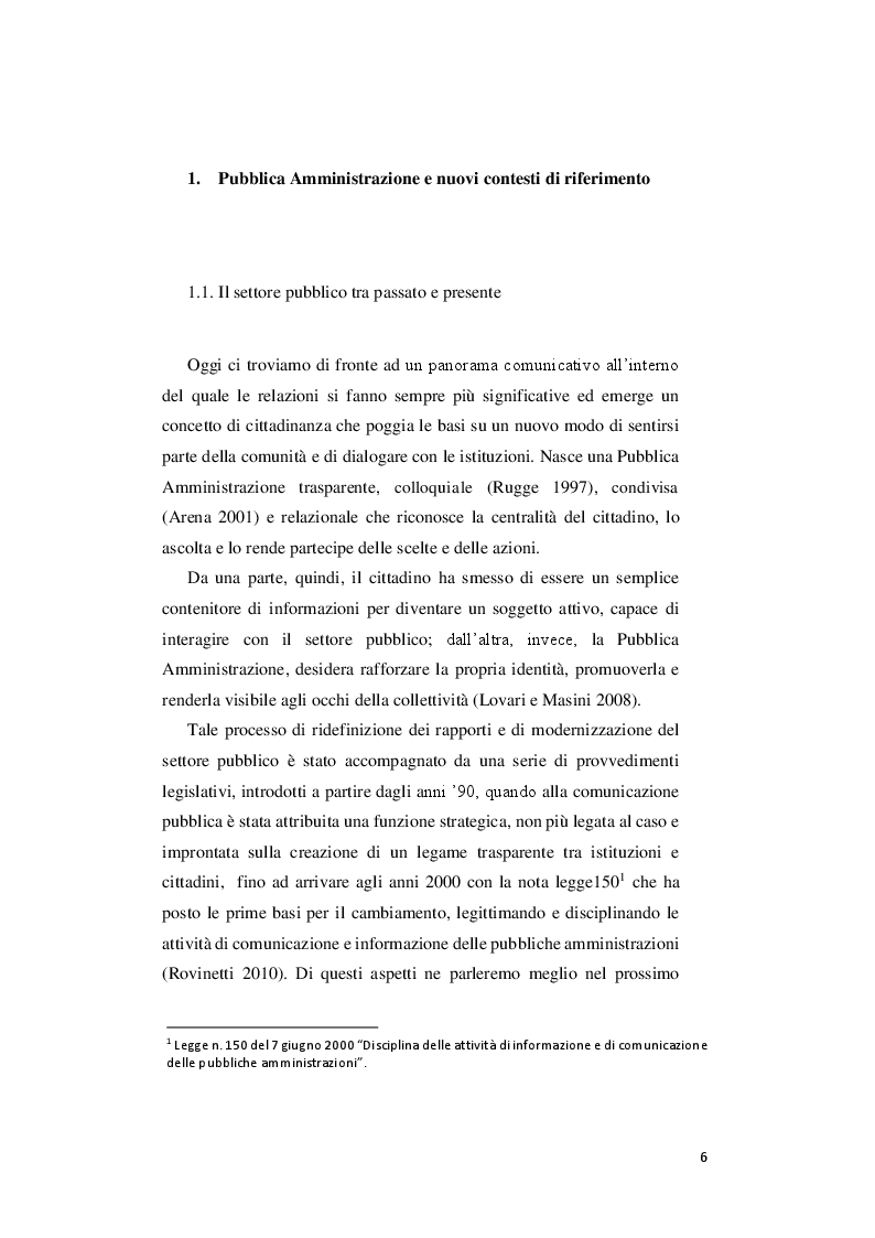 Anteprima della tesi: Le priorità del digitale e la svolta 3.0 del comune di Pesaro, Pagina 4