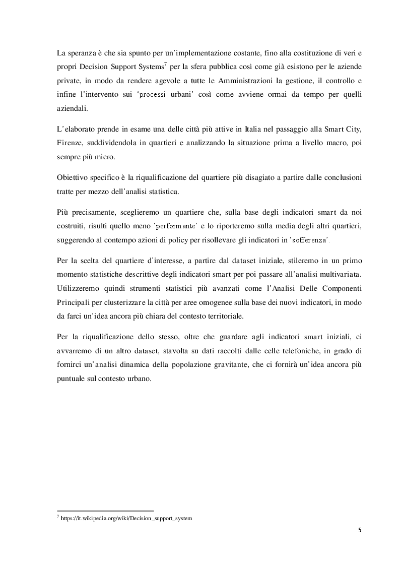 Anteprima della tesi: La Business Intelligence a supporto della riqualificazione urbana: Firenze Smart City, Pagina 3