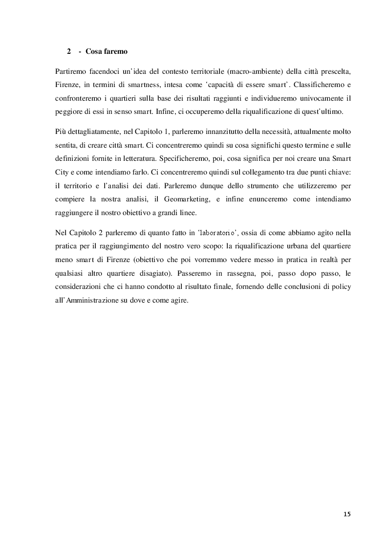 Anteprima della tesi: La Business Intelligence a supporto della riqualificazione urbana: Firenze Smart City, Pagina 8