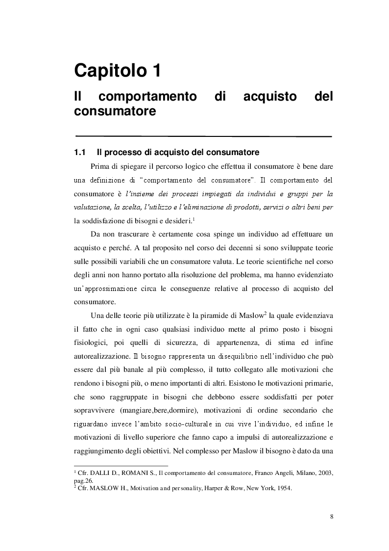 Anteprima della tesi: Il comportamento del consumatore nel comparto cheap fashion. Il caso Zara, Pagina 5