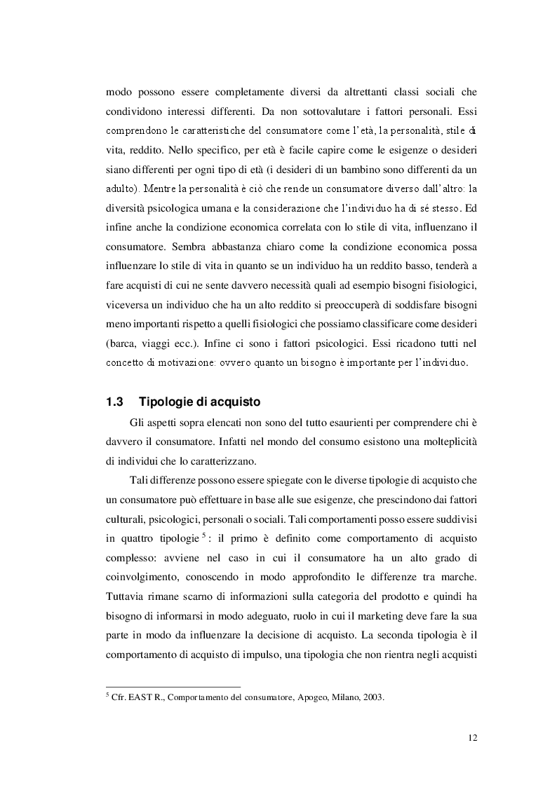Anteprima della tesi: Il comportamento del consumatore nel comparto cheap fashion. Il caso Zara, Pagina 9