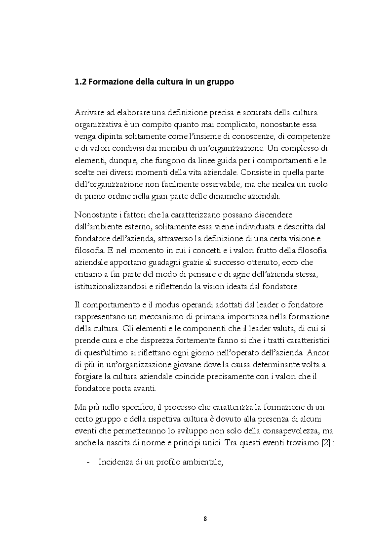 Anteprima della tesi: La Cultura Organizzativa di Toyota: il caso MG Motors, Pagina 6