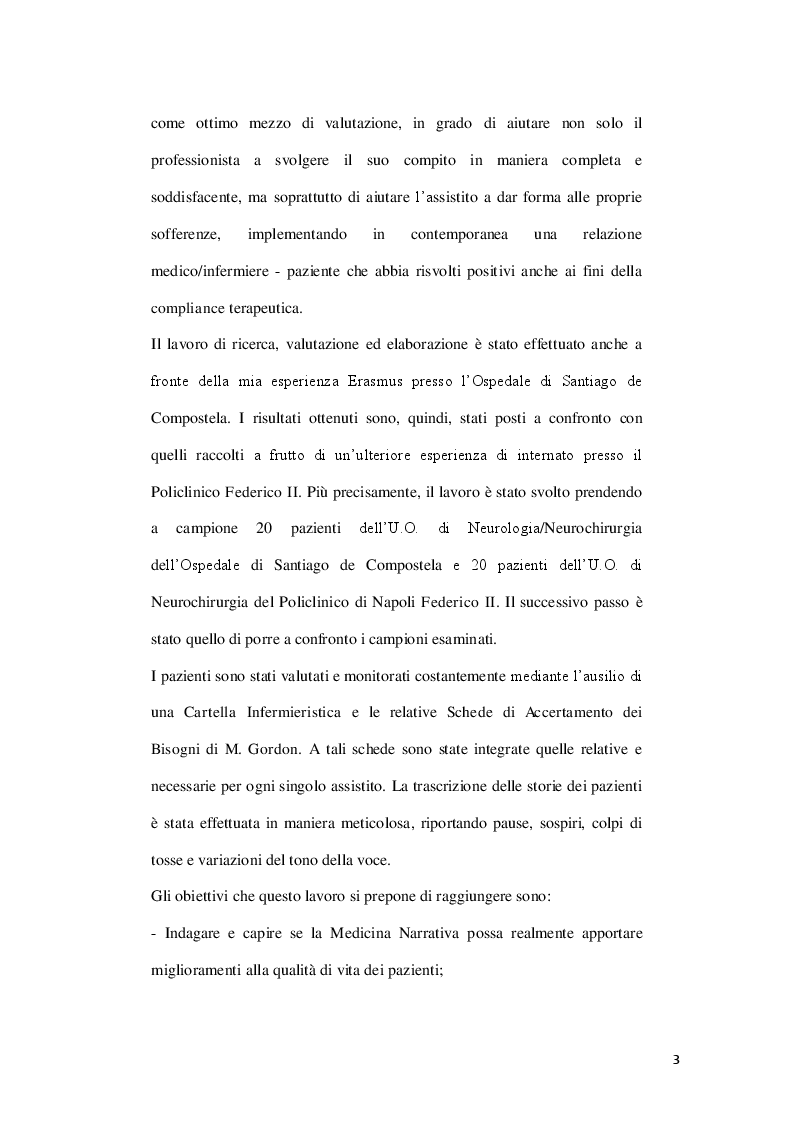 Anteprima della tesi: La Medicina Narrativa e la Terapia Antalgica: dal dolore al "mio" dolore. Un nuovo approccio assistenziale per una valutazione del dolore completa e personalizzata, Pagina 4