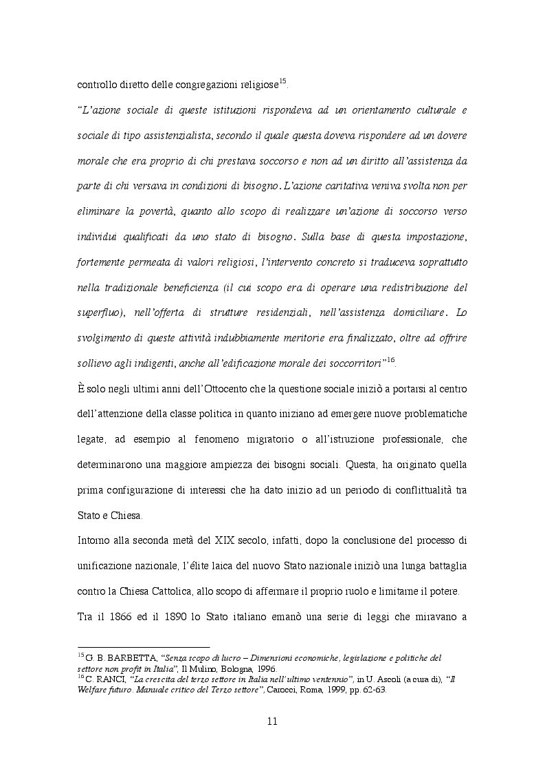 Anteprima della tesi: Corporate governance delle organizzazioni no profit, Pagina 8