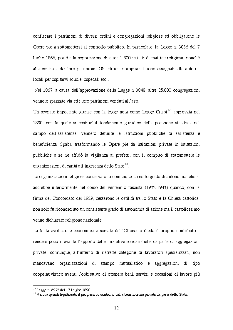Anteprima della tesi: Corporate governance delle organizzazioni no profit, Pagina 9