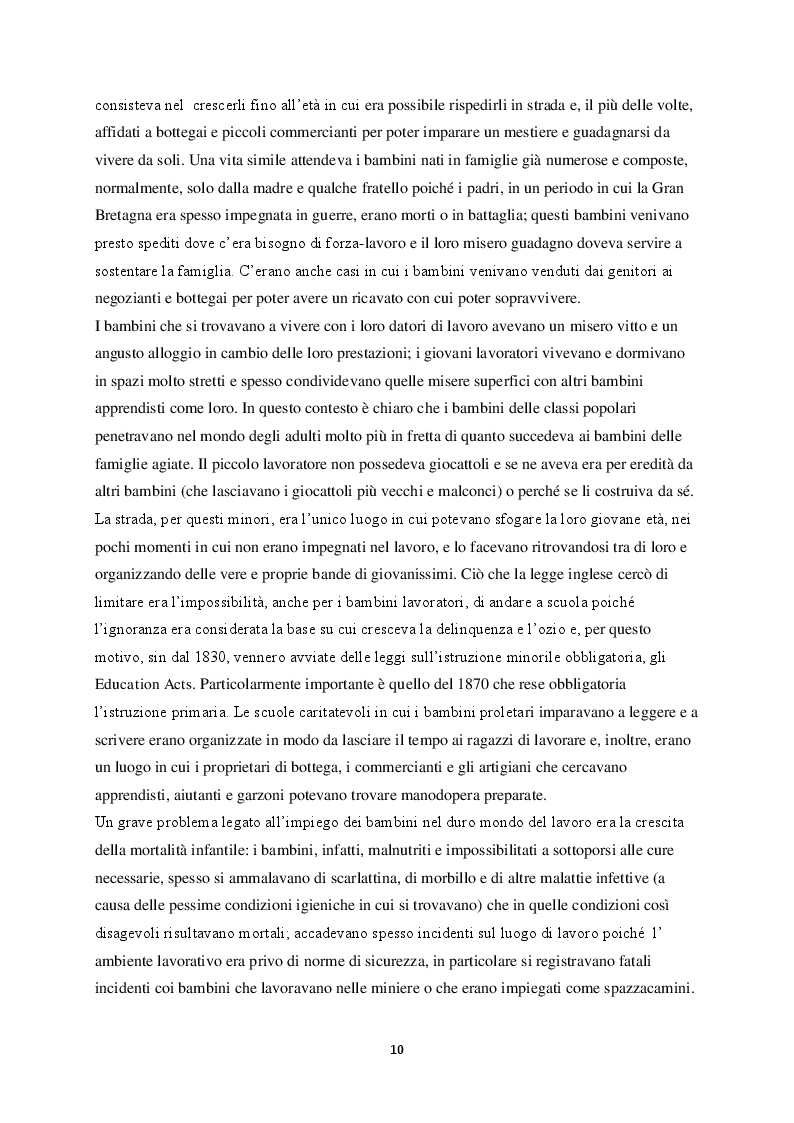 Anteprima della tesi: La figura del fanciullo nel romanzo europeo del XIX secolo, Pagina 5