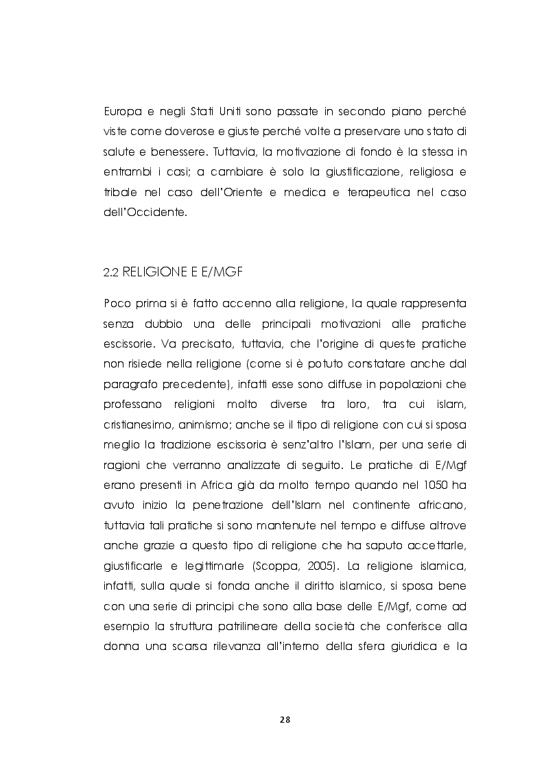Estratto dalla tesi: Le mutilazioni genitali femminili: fra etnocentrismo e relativismo culturale