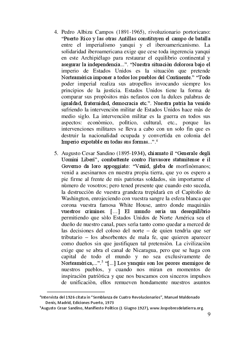 Anteprima della tesi: I difficili rapporti USA-ALC e gli sviluppi del regionalismo anti-egemonico, Pagina 6