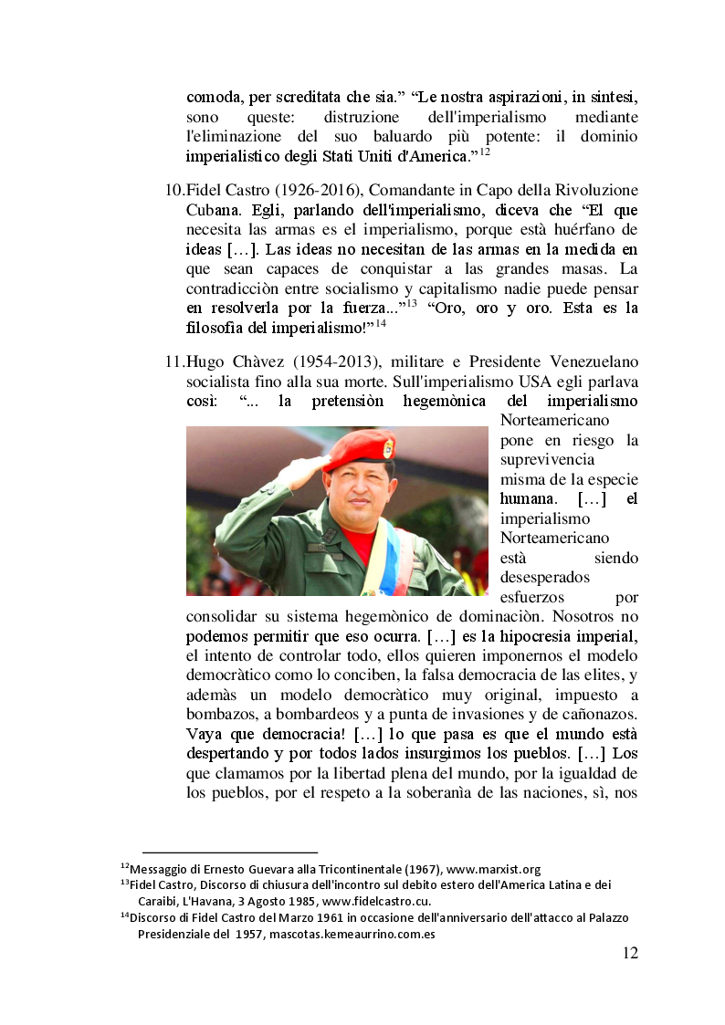 Anteprima della tesi: I difficili rapporti USA-ALC e gli sviluppi del regionalismo anti-egemonico, Pagina 9