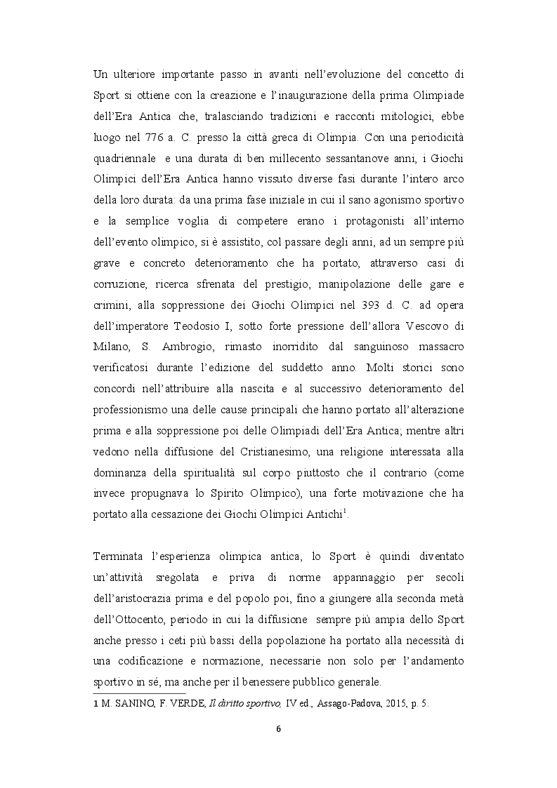 Anteprima della tesi: Costituzione e Sport, Pagina 4
