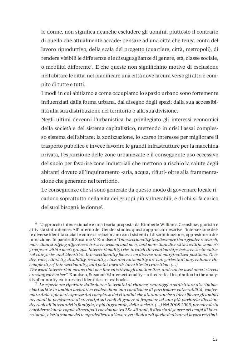 Anteprima della tesi: Città e genere: un'analisi dell'Urbanistica moderna per ripensare le politiche urbane con una prospettiva di genere , Pagina 5