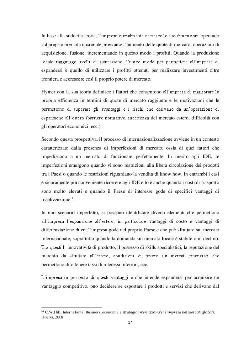 Estratto dalla tesi: Qualità e strategie di internazionalizzazione delle PMI italiane: i risultati di un’indagine empirica sul settore arredo