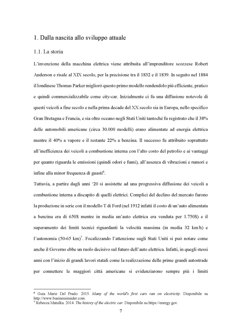 Anteprima della tesi: E-Mobility: Quando i Governi sono attori del mercato, Pagina 5
