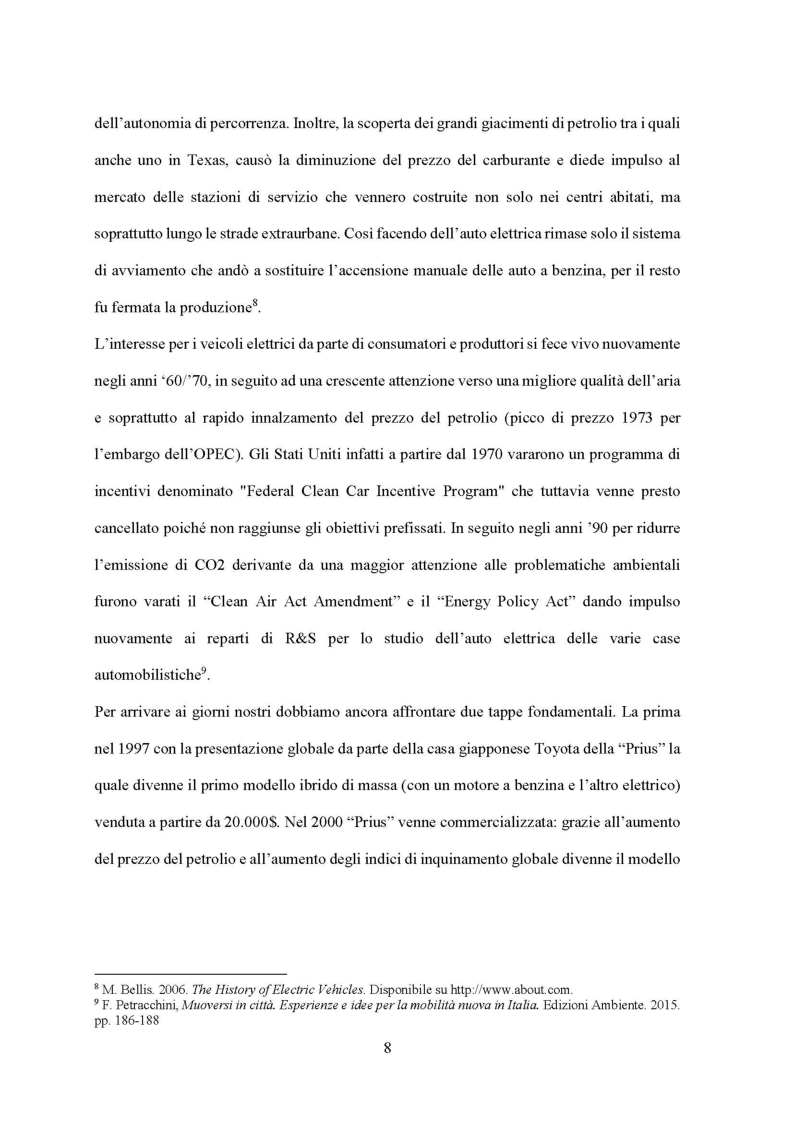 Anteprima della tesi: E-Mobility: Quando i Governi sono attori del mercato, Pagina 6