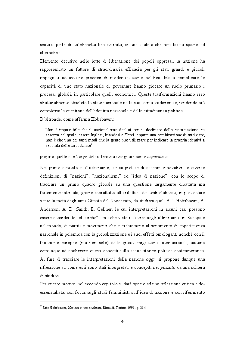 Anteprima della tesi: Dal multinazionale al multilocale: lo sguardo di Taiye Selasi , Pagina 3