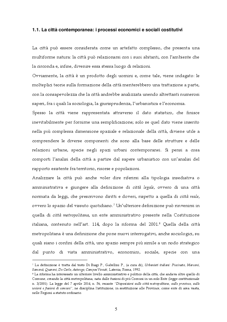 Anteprima della tesi: Gentrification, un fenomeno sociale delle città contemporanee, Pagina 6