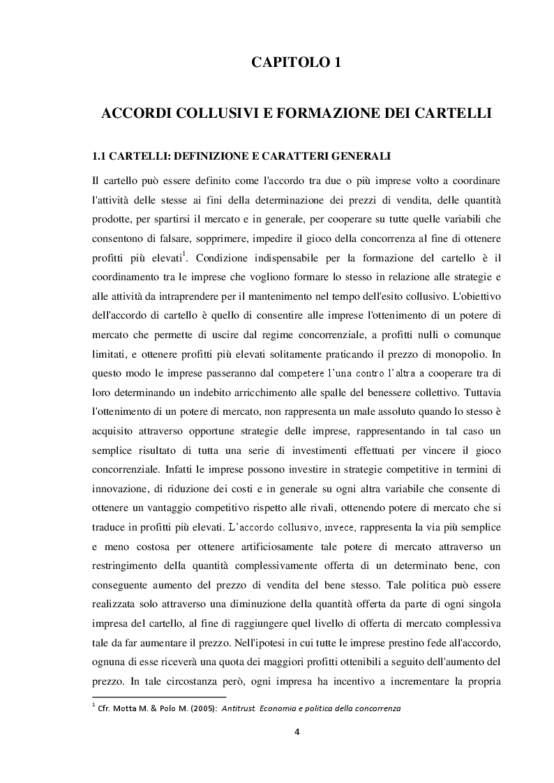 Anteprima della tesi: Formazione dei cartelli e strumenti di tutela della concorrenza. Il caso Novartis Roche, Pagina 4